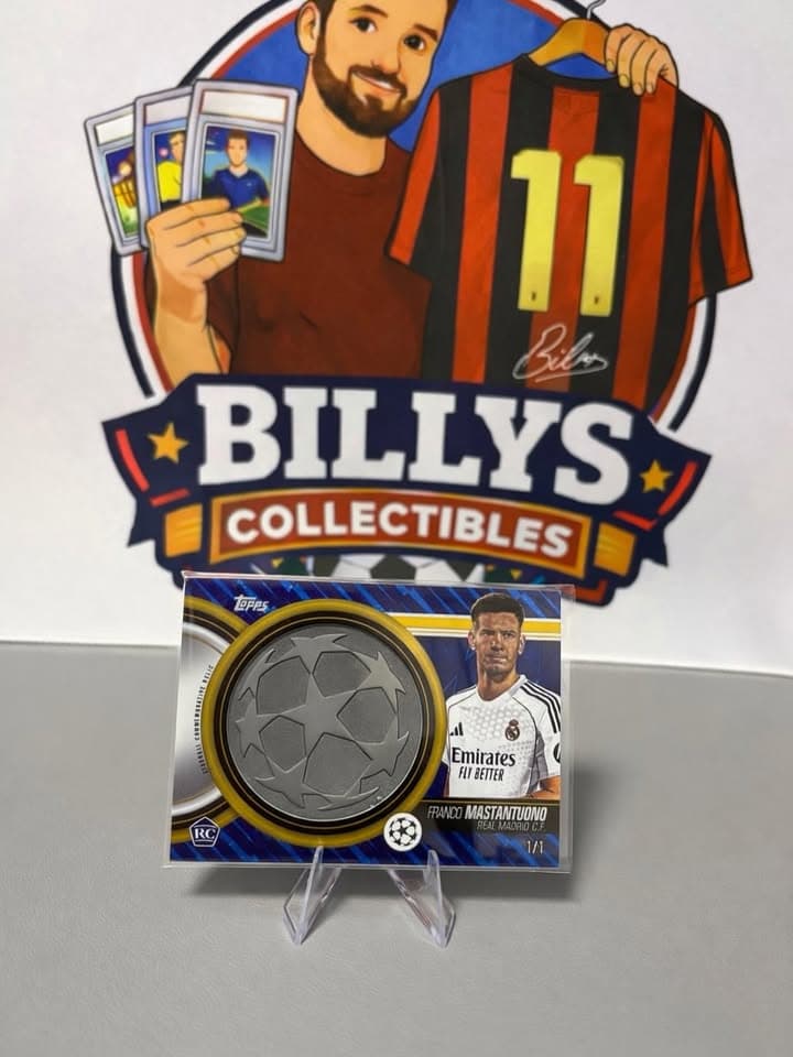 Mastantuono 1/1–Topps UCC Flagship 25/26
